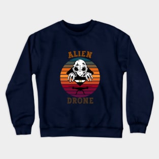 Alien Drone Crewneck Sweatshirt